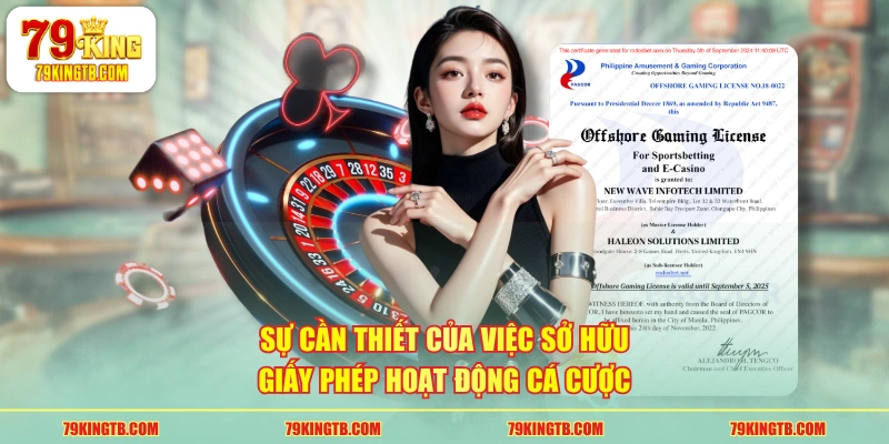 Tìm Hiểu Pháp Lý Nhà Cái 79KING - Các Loại Giấy Phép Cá Cược